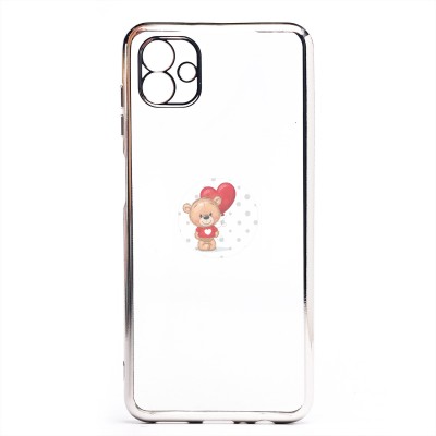 Чехол-накладка для Samsung A045 Galaxy A04 (серебяный) Activ Pilot