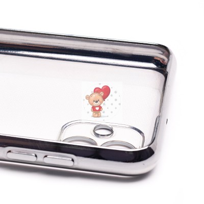 Чехол-накладка для Samsung A045 Galaxy A04 (серебяный) Activ Pilot