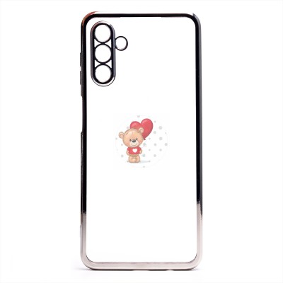 Чехол-накладка для Samsung A047 Galaxy A04s (серебяный) Activ Pilot