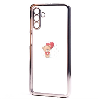 Чехол-накладка для Samsung A047 Galaxy A04s (серебяный) Activ Pilot