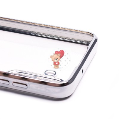 Чехол-накладка для Samsung A047 Galaxy A04s (серебяный) Activ Pilot