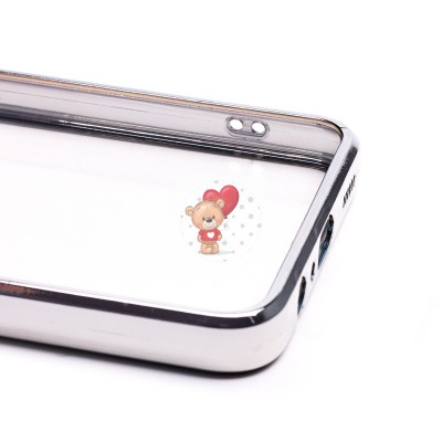 Чехол-накладка для Samsung A047 Galaxy A04s (серебяный) Activ Pilot