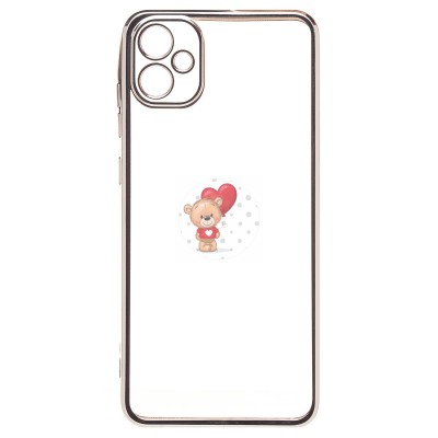 Чехол-накладка для Samsung A055 Galaxy A05 (серебяный) Activ Pilot