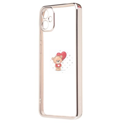 Чехол-накладка для Samsung A055 Galaxy A05 (серебяный) Activ Pilot