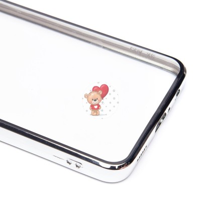 Чехол-накладка для Samsung A055 Galaxy A05 (серебяный) Activ Pilot