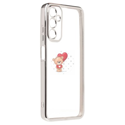 Чехол-накладка для Samsung A057 Galaxy A05s (серебяный) Activ Pilot