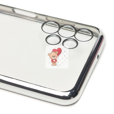 Чехол-накладка для Samsung A135 Galaxy A13 4G (серебяный) Activ Pilot