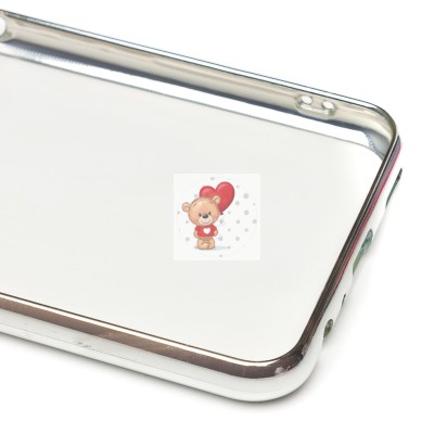 Чехол-накладка для Samsung A135 Galaxy A13 4G (серебяный) Activ Pilot