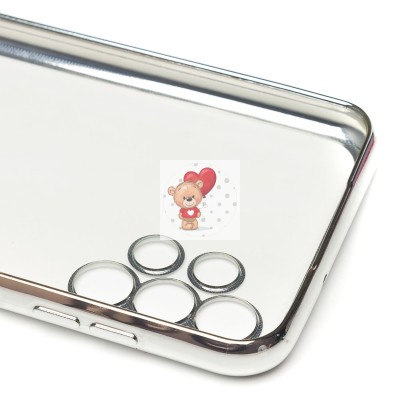 Чехол-накладка для Samsung A135 Galaxy A13 4G (серебяный) Activ Pilot