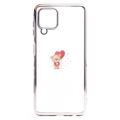 Чехол-накладка для Samsung A225 Galaxy A22 4G (серебяный) Activ Pilot