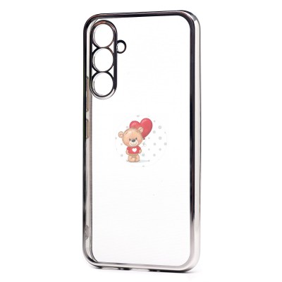 Чехол-накладка для Samsung A546 Galaxy A54 (серебяный) Activ Pilot