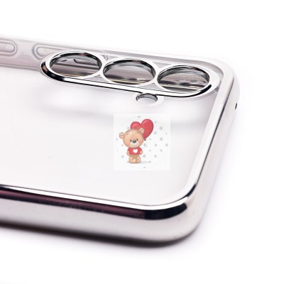 Чехол-накладка для Samsung A546 Galaxy A54 (серебяный) Activ Pilot