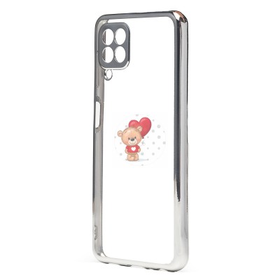 Чехол-накладка для Samsung M325 Galaxy M32 Global (серебяный) Activ Pilot