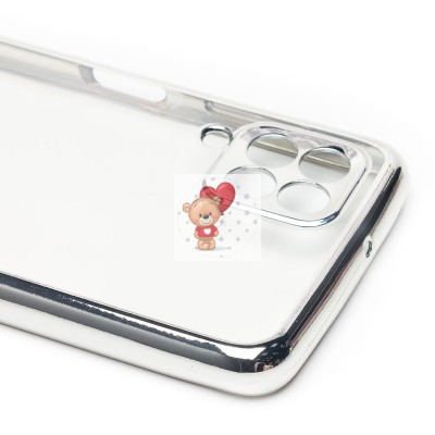 Чехол-накладка для Samsung M325 Galaxy M32 Global (серебяный) Activ Pilot