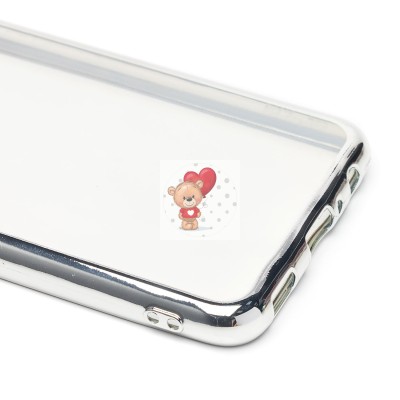 Чехол-накладка для Samsung M325 Galaxy M32 Global (серебяный) Activ Pilot