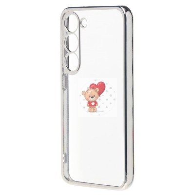 Чехол-накладка для Samsung S911 Galaxy S23 (серебяный) Activ Pilot