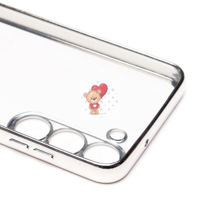 Чехол-накладка для Samsung S911 Galaxy S23 (серебяный) Activ Pilot