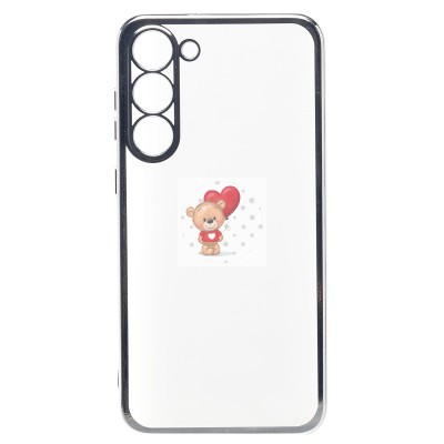 Чехол-накладка для Samsung S916 Galaxy S23+ (серебяный) Activ Pilot