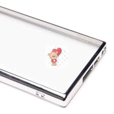 Чехол-накладка для Samsung S918 Galaxy S23 Ultra (серебяный) Activ Pilot