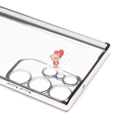 Чехол-накладка для Samsung S918 Galaxy S23 Ultra (серебяный) Activ Pilot