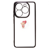 Чехол-накладка для Tecno Pop 8 (черный) Activ Pilot