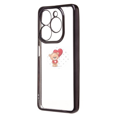 Чехол-накладка для Tecno Pop 8 (черный) Activ Pilot