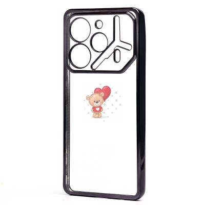 Чехол-накладка для Tecno Pova 6 4G (черный) Activ Pilot Чехол-накладка для Tecno Pova 6 4G (черный) Activ Pilot