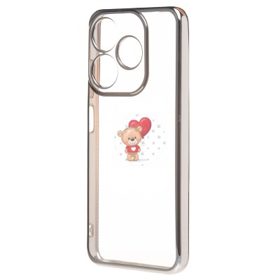 Чехол-накладка для Tecno Spark 10 4G (серебяный) Activ Pilot Чехол-накладка для Tecno Spark 10 4G (серебяный) Activ Pilot