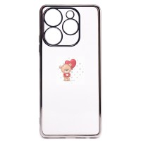 Чехол-накладка для Tecno Spark 10 Pro (серебяный) Activ Pilot Чехол-накладка для Tecno Spark 10 Pro (серебяный) Activ Pilot