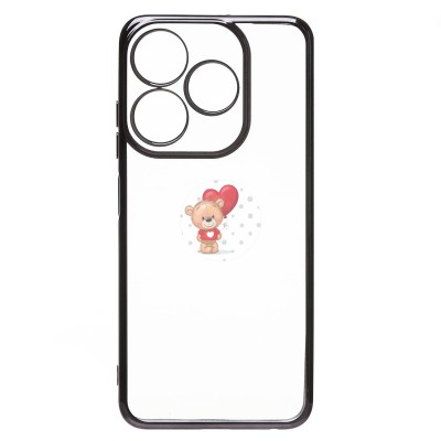 Чехол-накладка для Tecno Spark 10C (черный) Activ Pilot