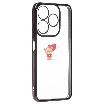 Чехол-накладка для Tecno Spark 10C (черный) Activ Pilot Чехол-накладка для Tecno Spark 10C (черный) Activ Pilot