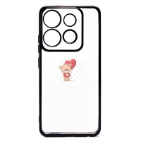 Чехол-накладка для Tecno Spark Go 2023 (черный) Activ Pilot