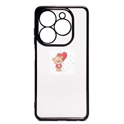 Чехол-накладка для Tecno Spark Go 2024 (черный) Activ Pilot