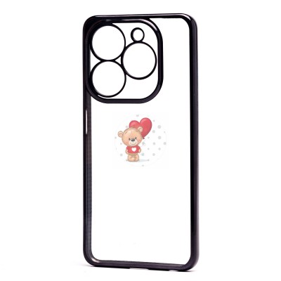 Чехол-накладка для Tecno Spark Go 2024 (черный) Activ Pilot