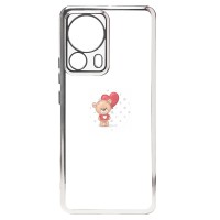 Чехол-накладка для Xiaomi 13 Lite (серебяный) Activ Pilot Чехол-накладка для Xiaomi 13 Lite (серебяный) Activ Pilot