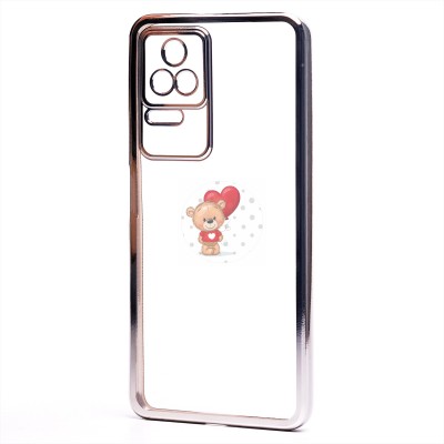 Чехол-накладка для Xiaomi Poco F4 (серебяный) Activ Pilot