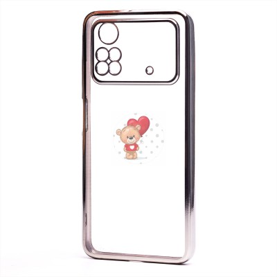 Чехол-накладка для Xiaomi Poco M4 Pro 4G (серебяный) Activ Pilot