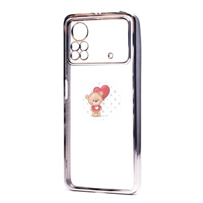 Чехол-накладка для Xiaomi Poco X4 Pro 5G (серебяный) Activ Pilot