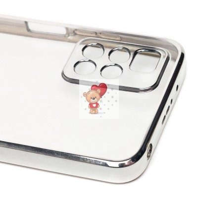 Чехол-накладка для Xiaomi Redmi 10 5G (серебяный) Activ Pilot