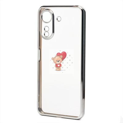 Чехол-накладка для Xiaomi Redmi 13C (серебяный) Activ Pilot