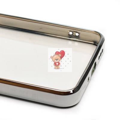 Чехол-накладка для Xiaomi Redmi 13C (серебяный) Activ Pilot