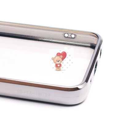 Чехол-накладка для Xiaomi Redmi A1+ (серебяный) Activ Pilot