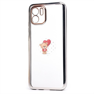 Чехол-накладка для Xiaomi Redmi A2 (серебяный) Activ Pilot