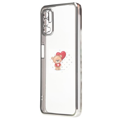 Чехол-накладка для Xiaomi Redmi Note 11SE 5G (серебяный) Activ Pilot