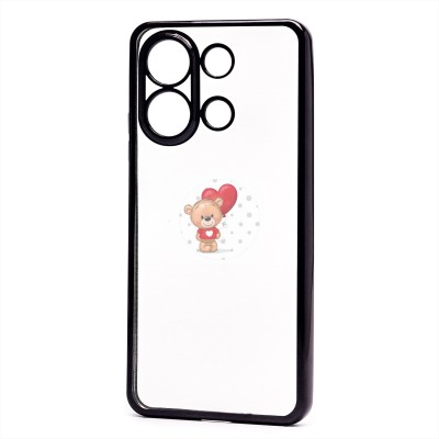 Чехол-накладка для Xiaomi Redmi Note 13 4G Global (черный) Activ Pilot