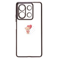 Чехол-накладка для Xiaomi Redmi Note 13 5G Global (черный) Activ Pilot