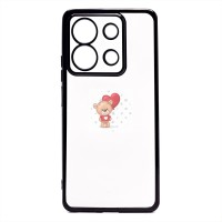 Чехол-накладка для Xiaomi Redmi Note 13 5G Global (черный) Activ Pilot