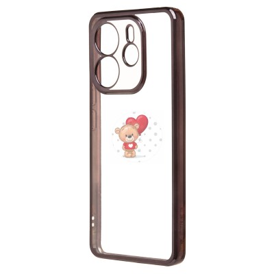 Чехол-накладка для Xiaomi Redmi Note 14 4G (черный) Activ Pilot