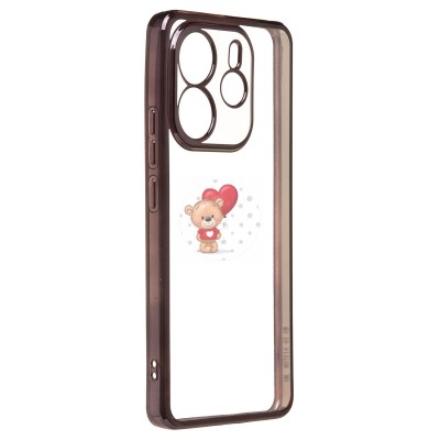 Чехол-накладка для Xiaomi Redmi Note 14 4G (черный) Activ Pilot