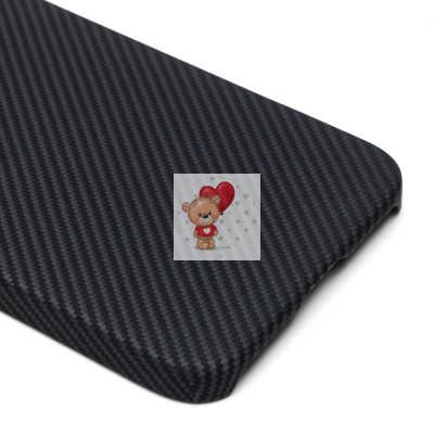 Чехол-накладка для Apple iPhone 12 Pro Max (черный) Cellis SM009 POSH KEVLAR SafeMag